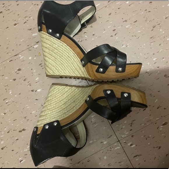 Michael Kors Somerly Wedge Platform Sandals - Picture 1 of 2